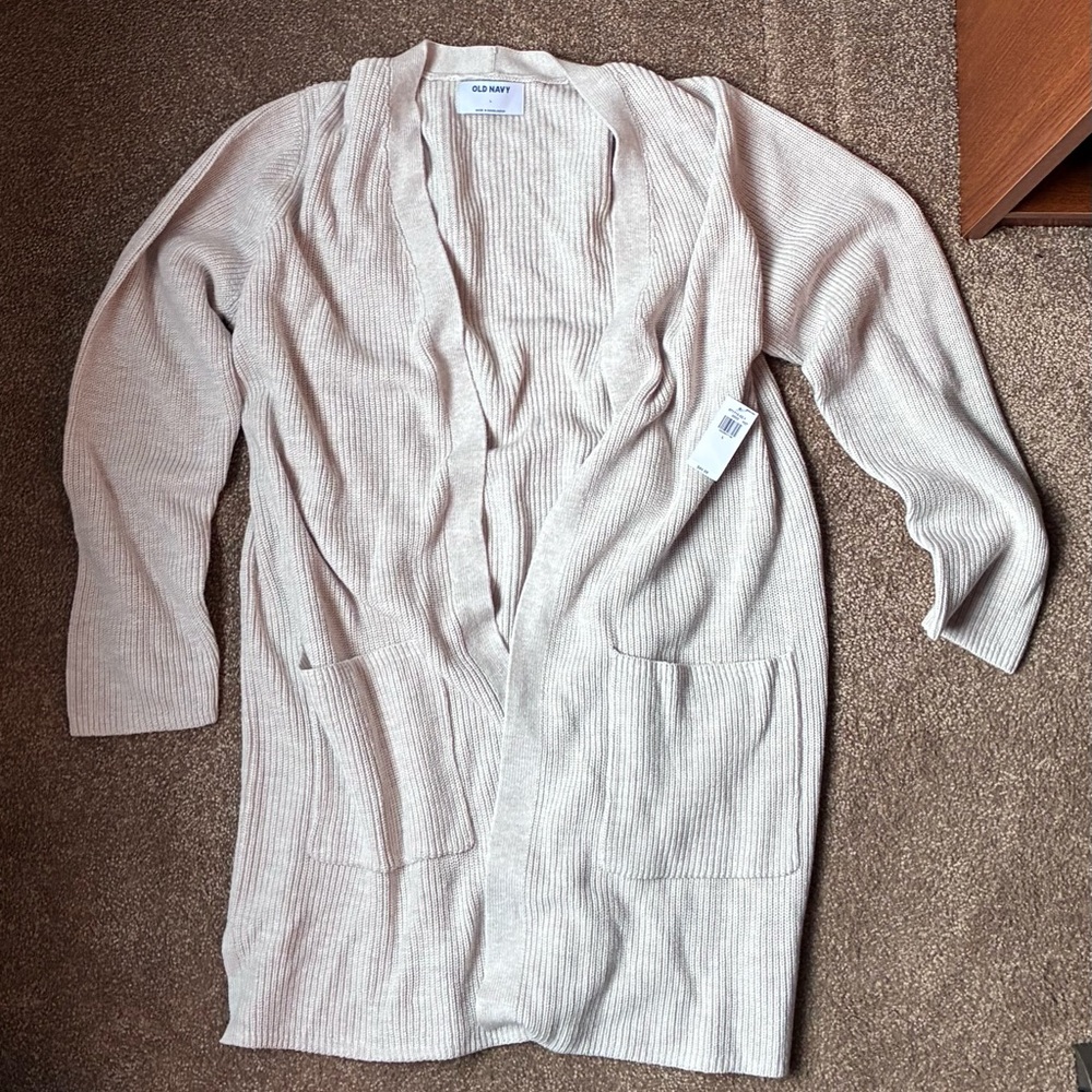 Old Navy Women's Beige Cardigan